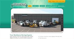 Desktop Screenshot of cullinanrigging.com